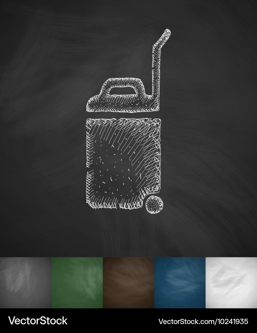 Baggage icon Royalty Free Vector Image - VectorStock
