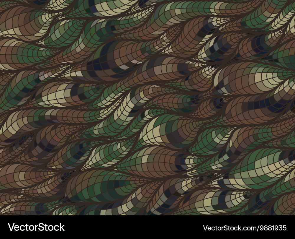 Drawn Line Pattern vector image