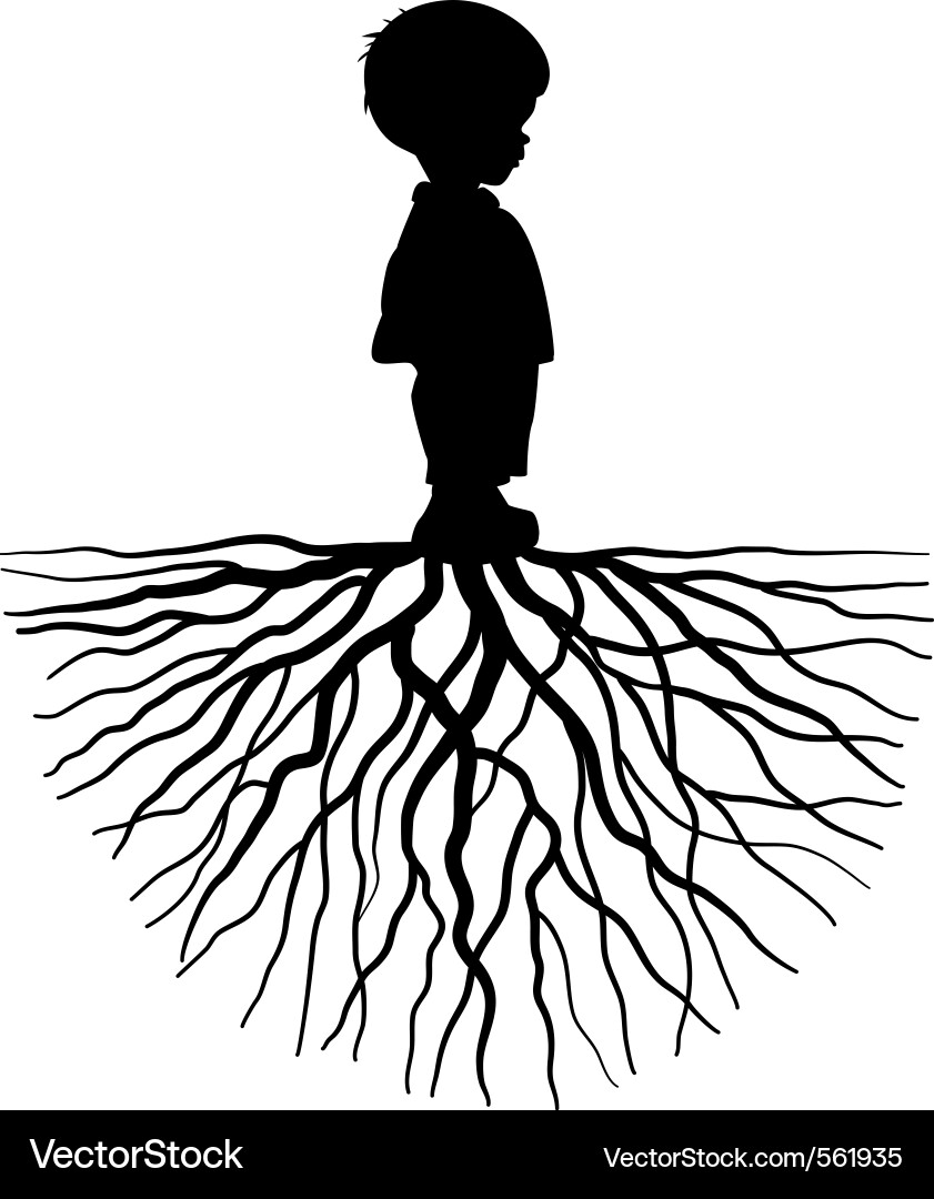 Growth and Roots Vector Image