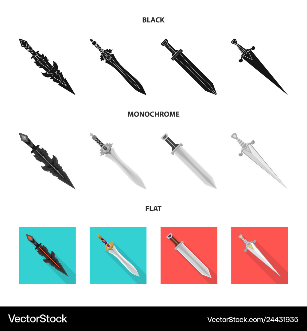 Isolated object of game and armor sign set Isolated object of game and armor sign set vector image