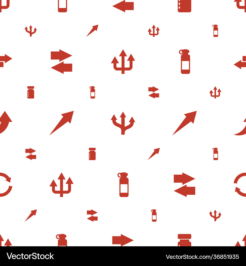 Refresh icons pattern seamless white background vector image