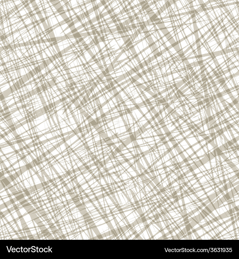 Seamless pattern with random cross lines texture Vector Image