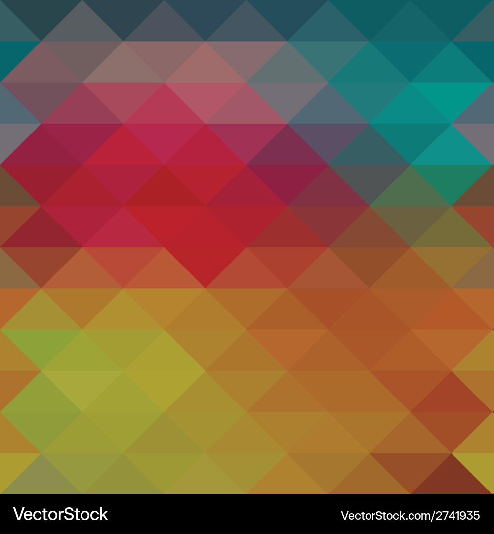 Triangle neon seamless background Royalty Free Vector Image