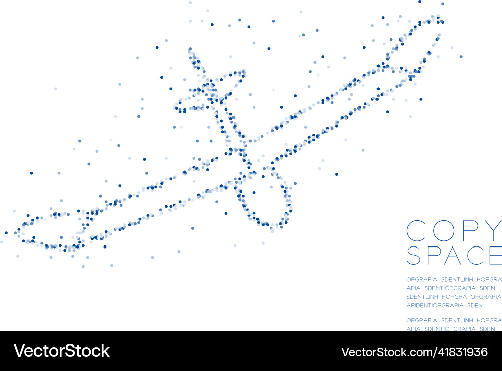 Abstract geometric circle dot molecule particle Abstract geometric circle dot molecule particle vector image