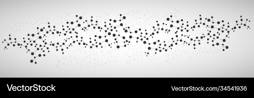 Abstract panoramic background with different vector image