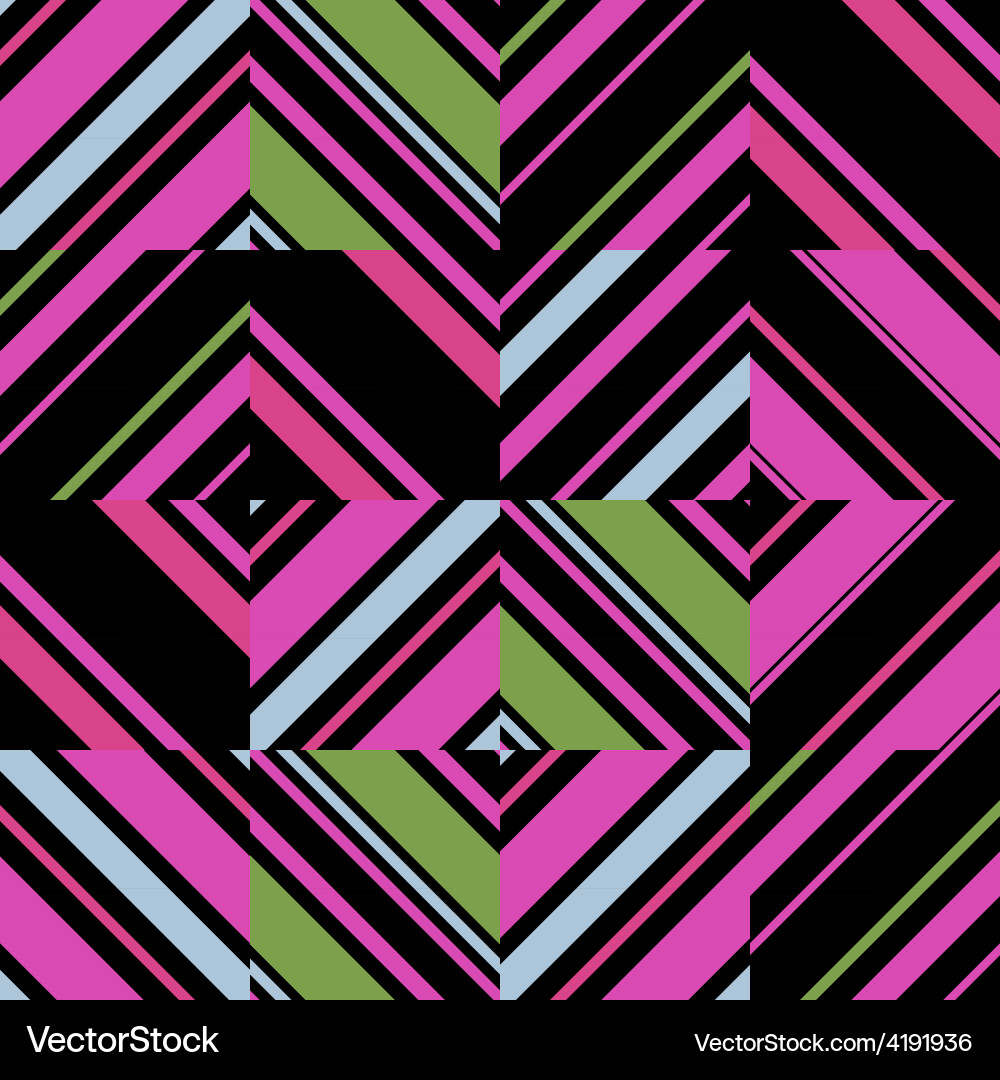 Abstract seamless geometric pattern Vector Image