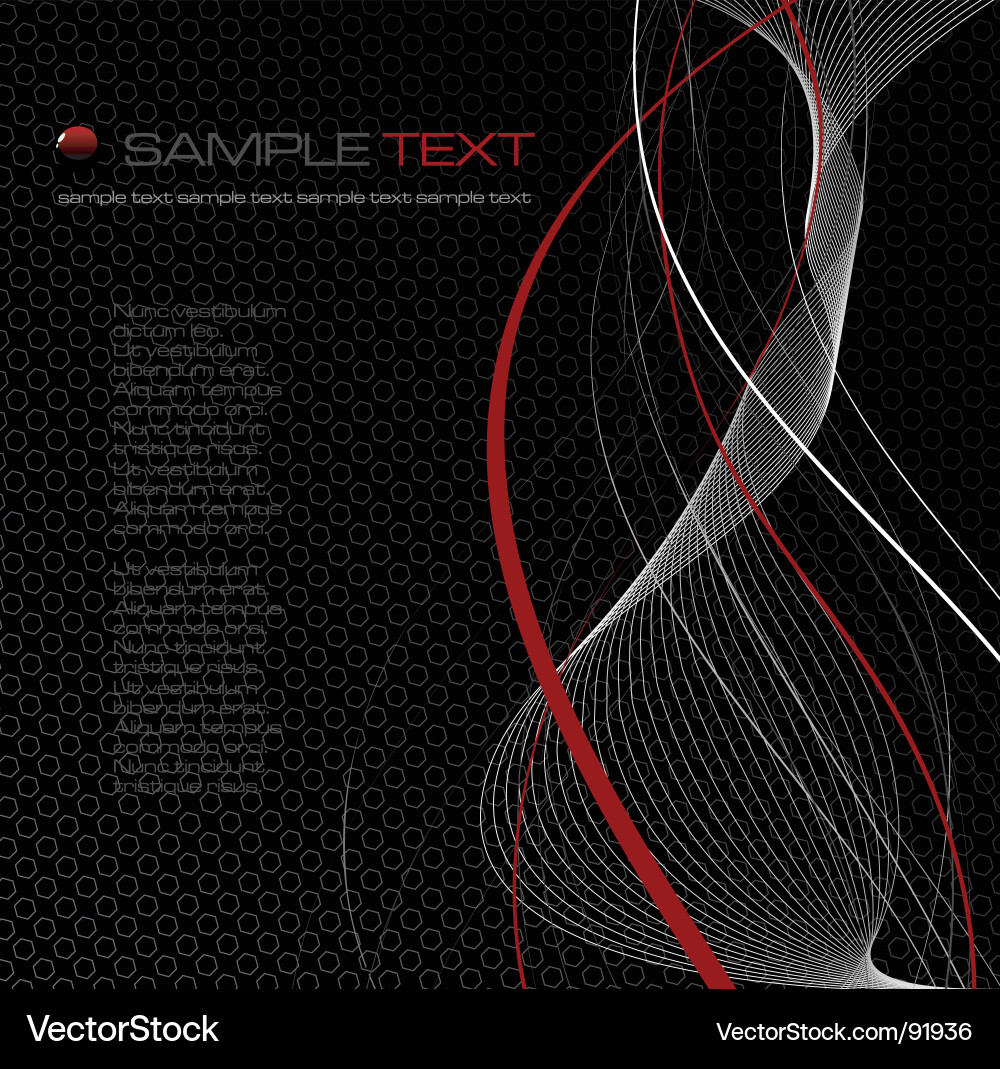 Modern Abstract Background with Waves vector image