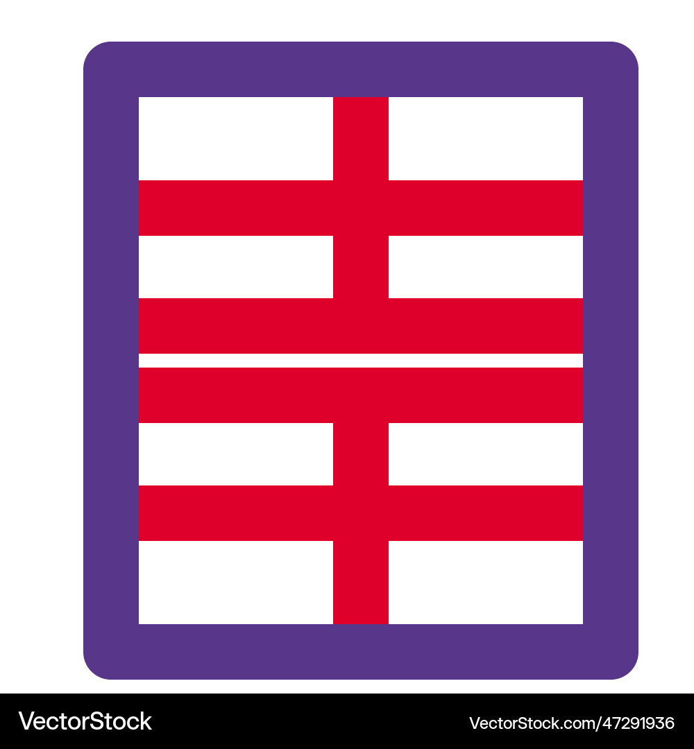 Sash window with vertical moving panels Vector Image