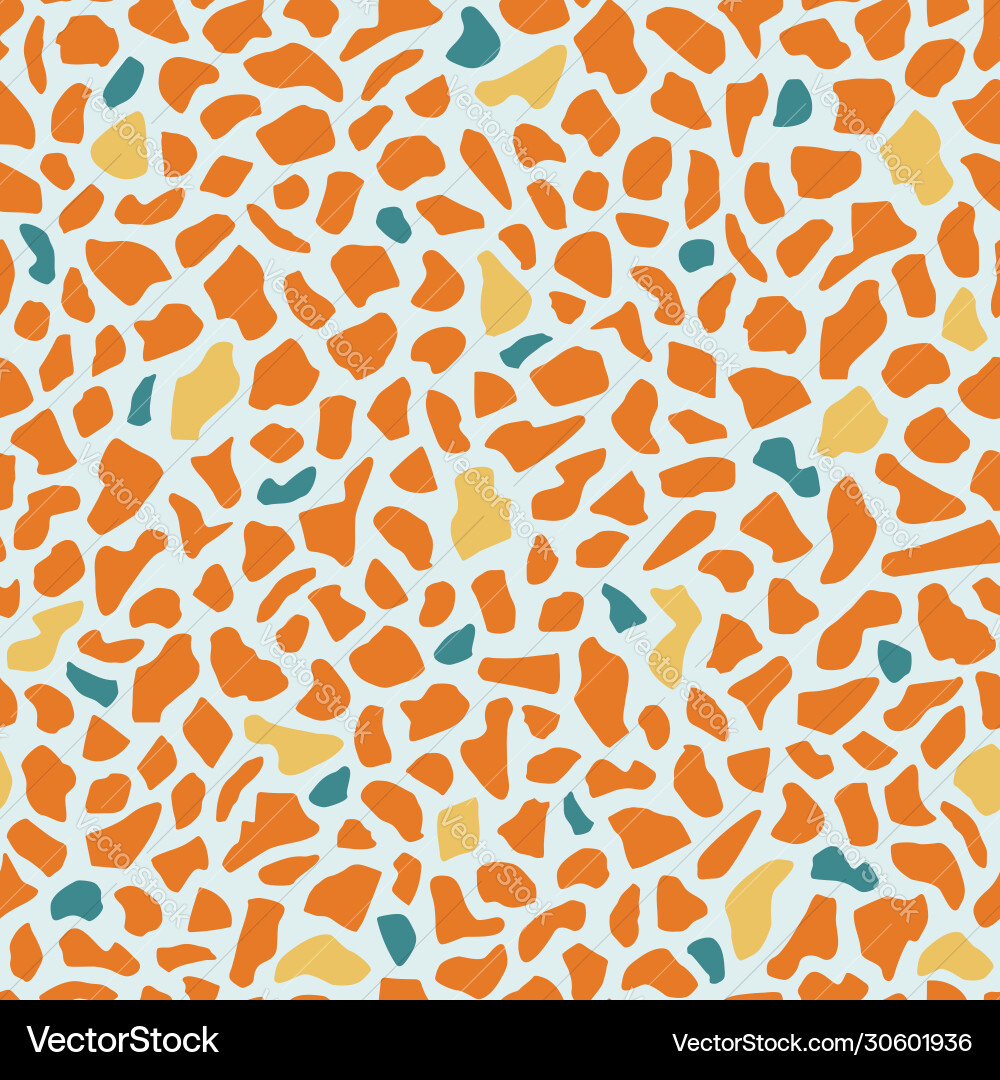 Seamless terrazzo patterns abstract background Seamless terrazzo patterns abstract background vector image