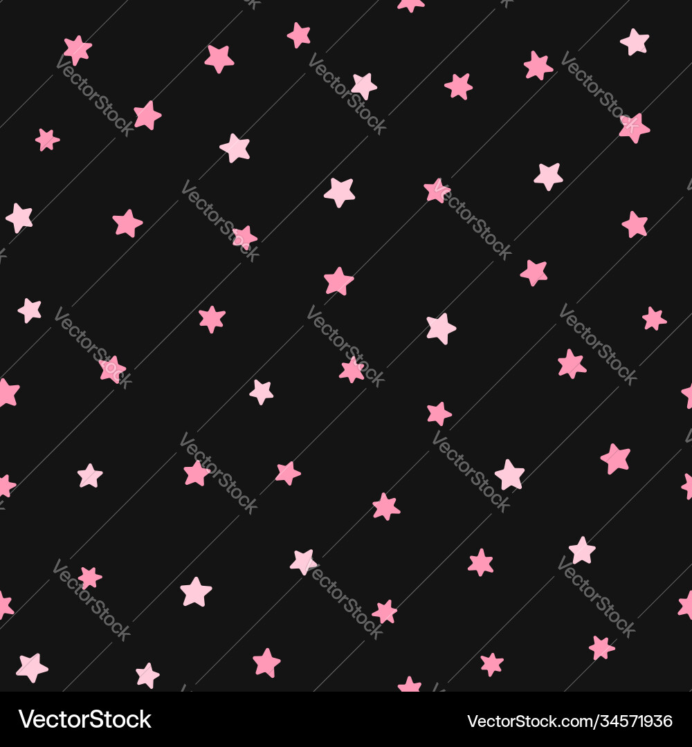 Simple seamless pattern with scattered pink Simple seamless pattern with scattered pink vector image