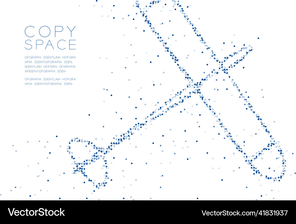 Abstract geometric circle dot molecule particle Abstract geometric circle dot molecule particle vector image