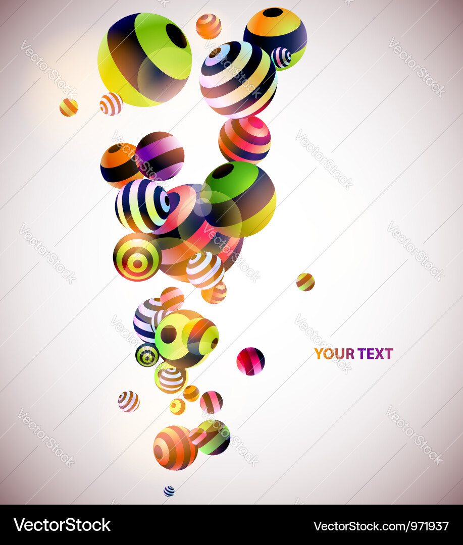 Abstraktion 3d Hintergrund Vektorbild