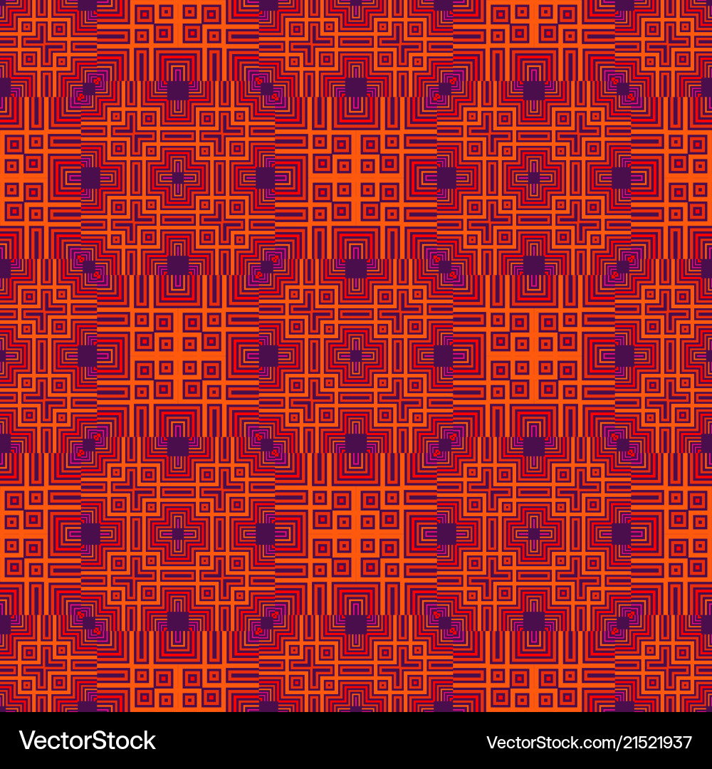 Computer age circuit board like seamless pattern vector image