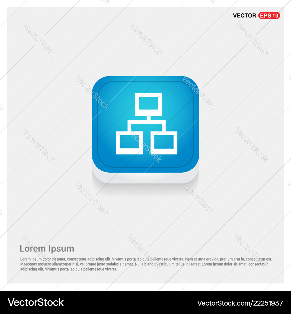 Computer network icon Vector Image