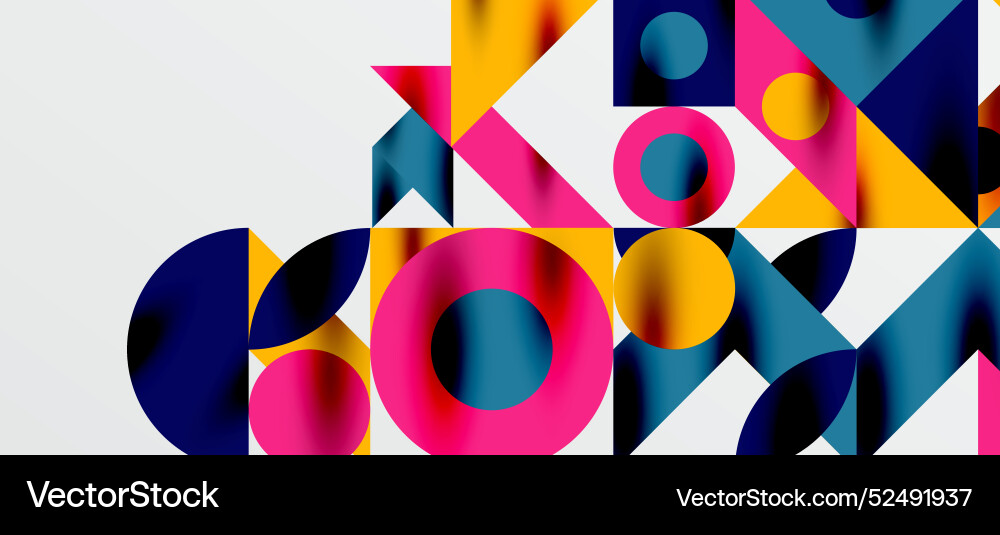 Geometric neo patterns abstract background Geometric neo patterns abstract background vector image
