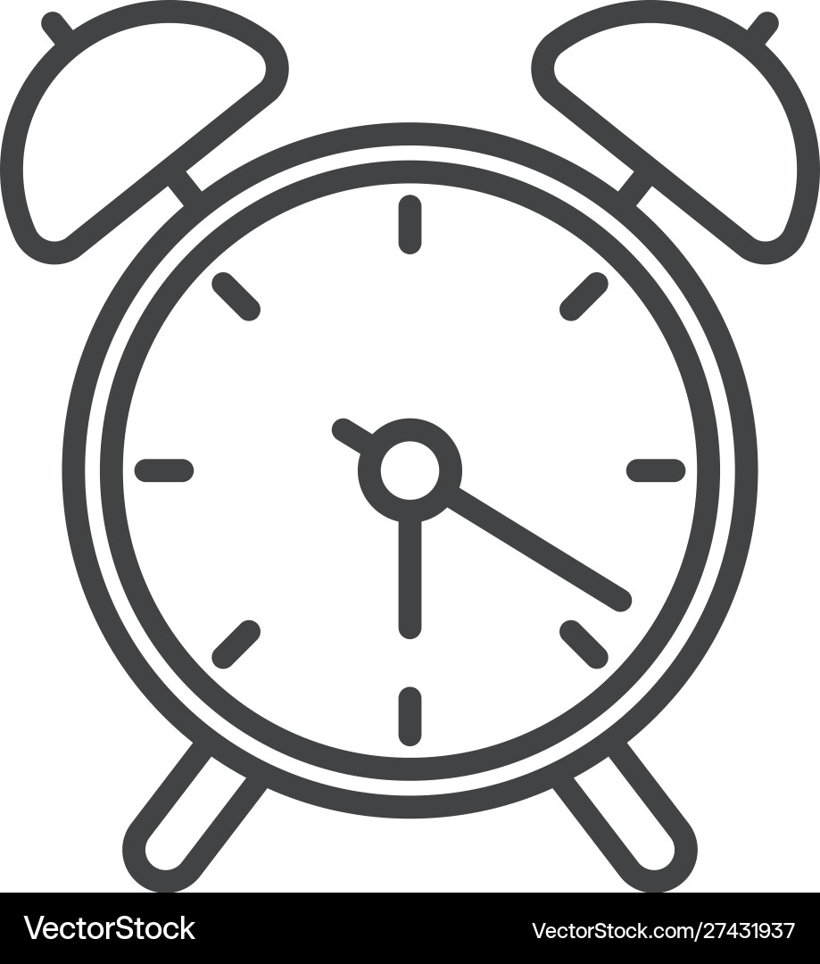 Isolated clock icon design Vector Image