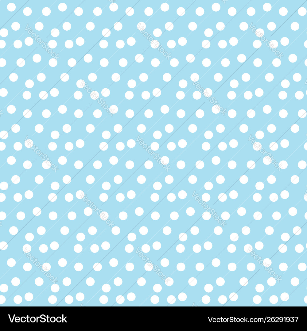 Light blue background random scattered dots vector image