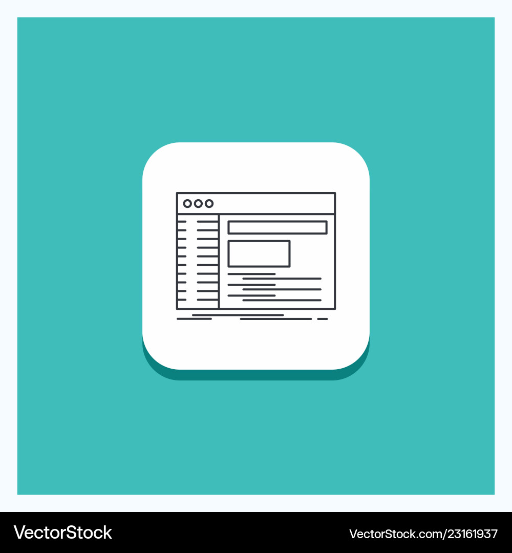 Round button for admin console panel root Round button for admin console panel root vector image
