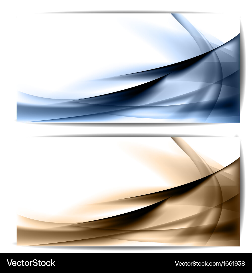 Fluid Abstract Waves Background vector image