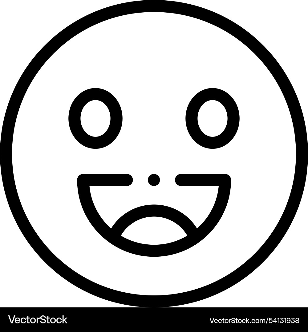 Hard disk drive icon thin linear style design vector image
