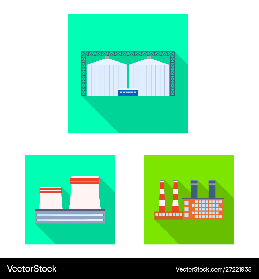 Isolated object architecture and technology Isolated object architecture and technology vector image