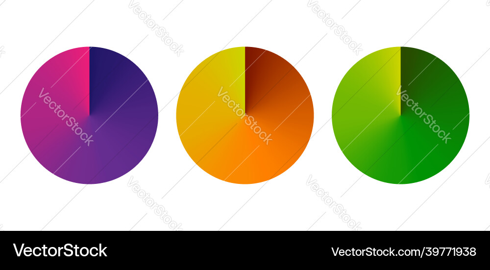 Round gradient set with modern abstract background Round gradient set with modern abstract background Vector Image