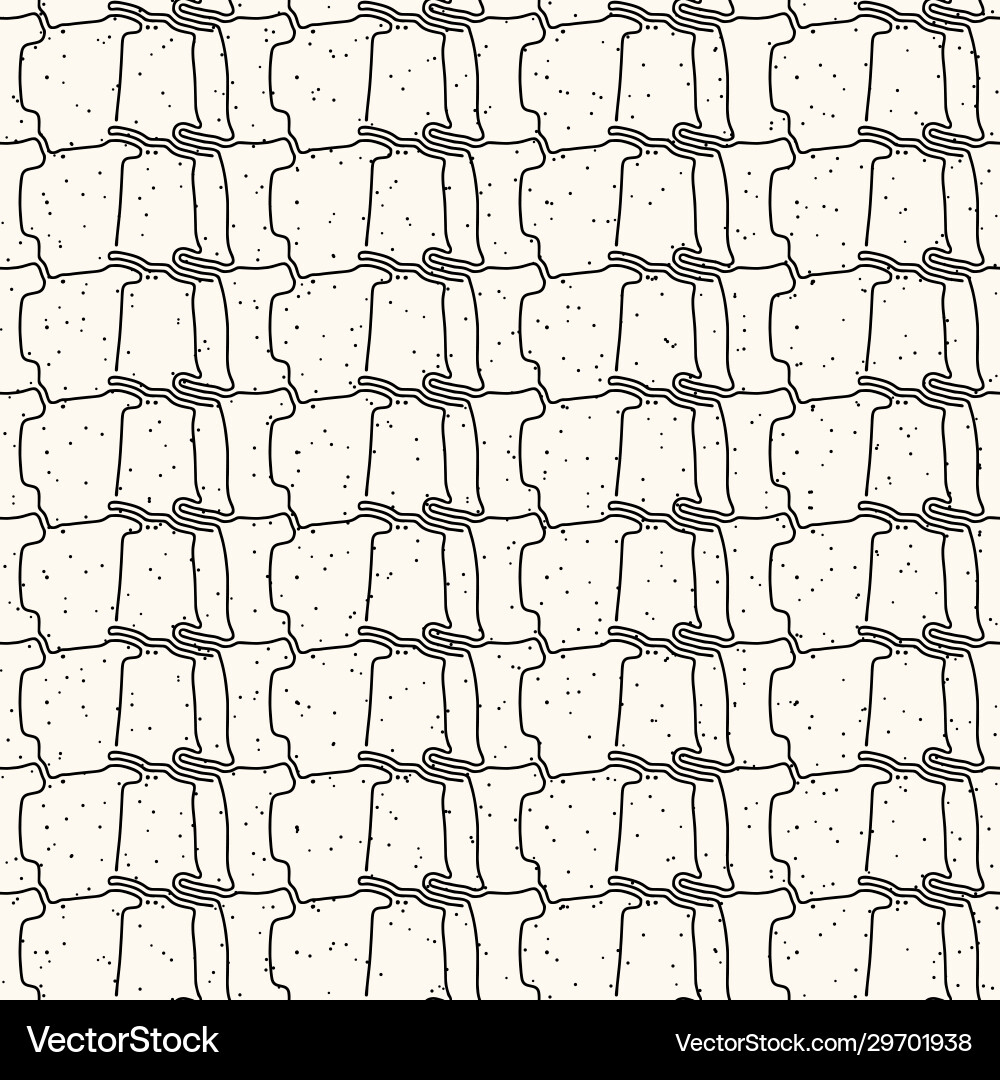 Seamless abstract pattern with lines Vector Image