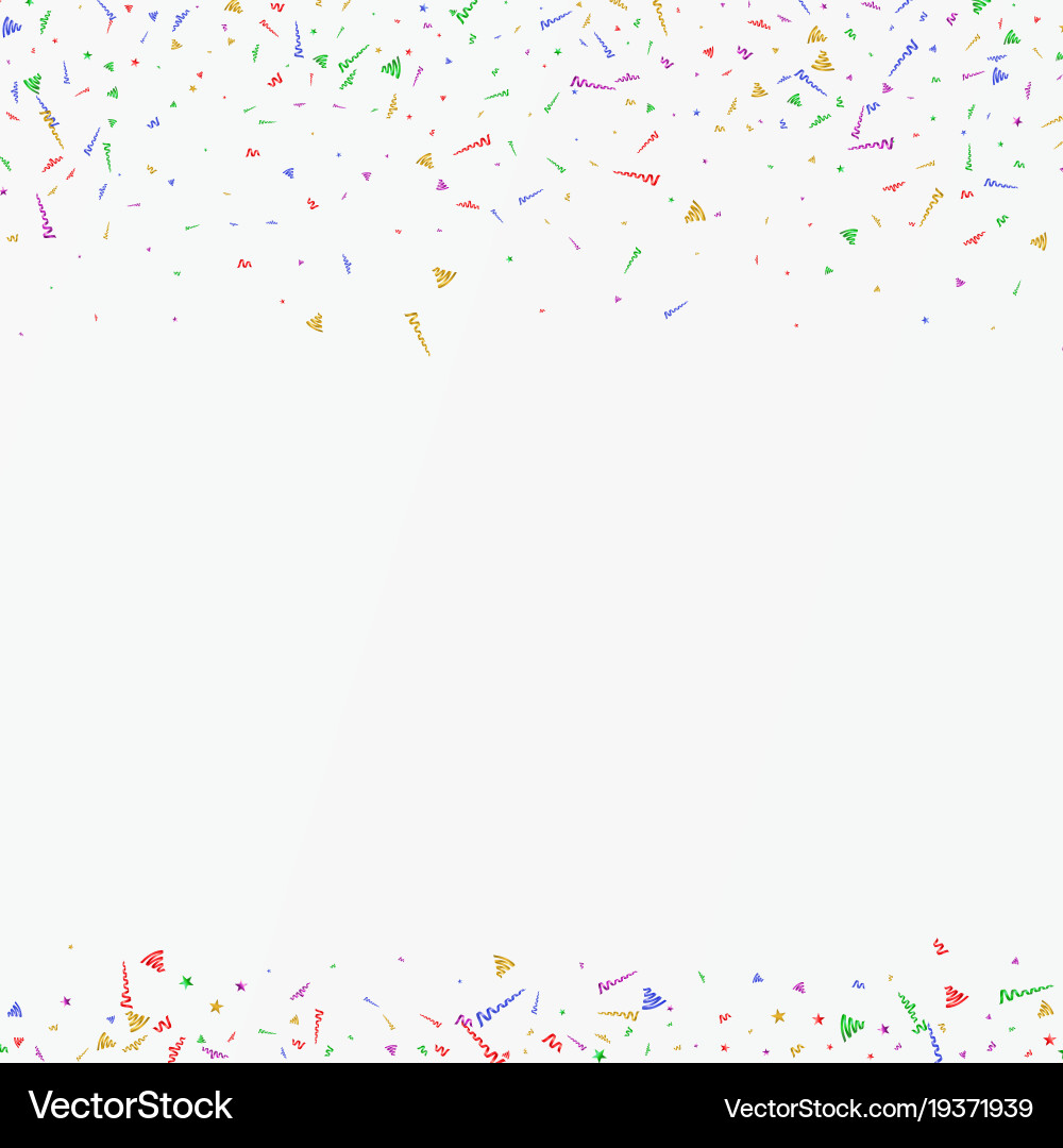 Abstract background with many falling tiny vector image
