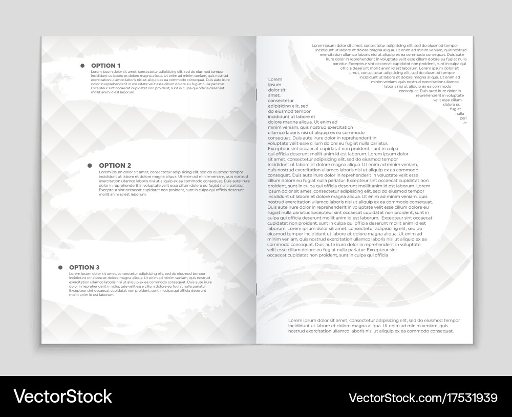 Abstract layout background set for art vector image