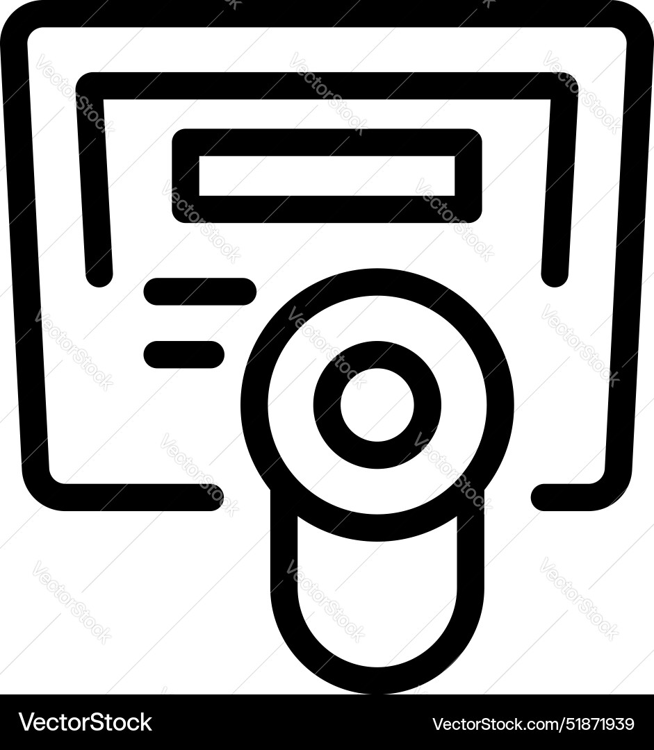 Cctv Kamera-Symbol das Sicherheitssystem zeigt Cctv Kamera-Symbol das Sicherheitssystem zeigt vektorbild
