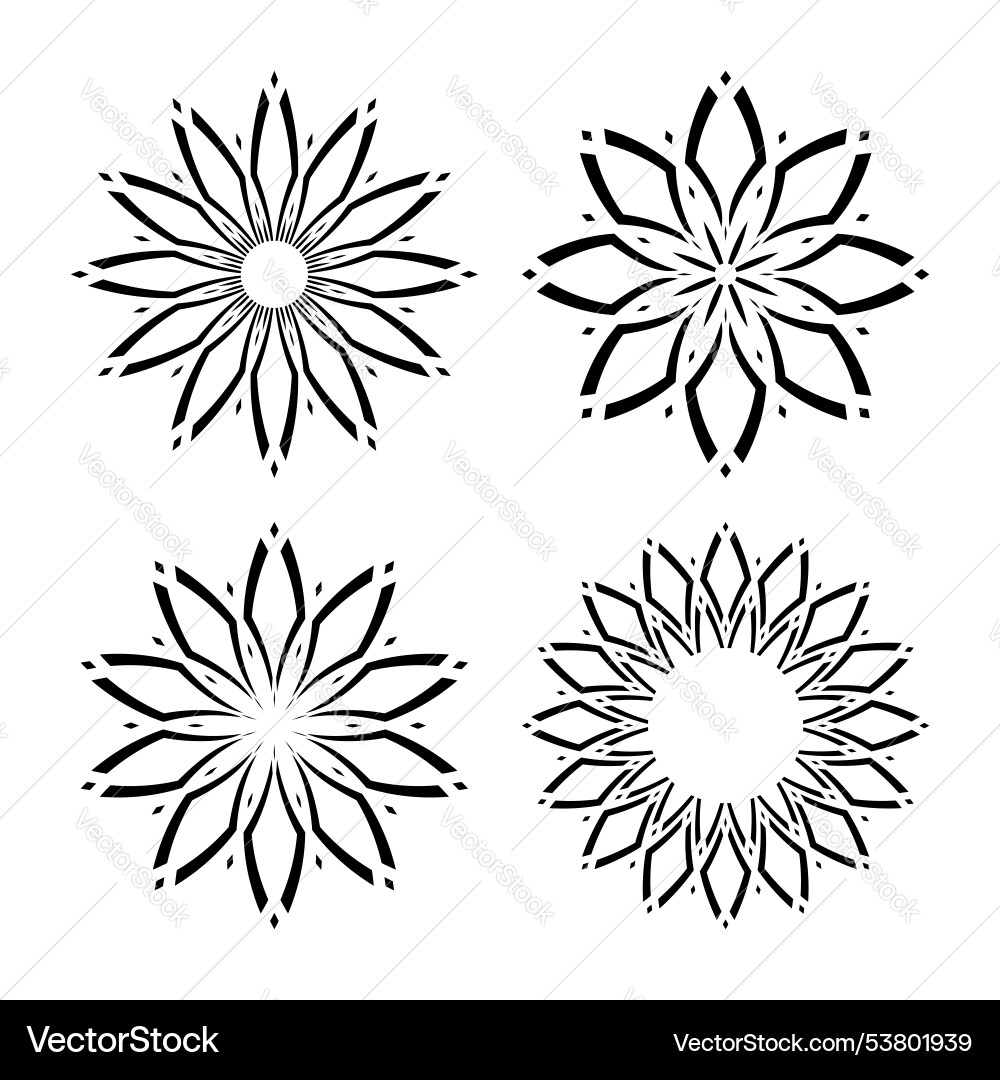 Design elements set Design elements set vector image