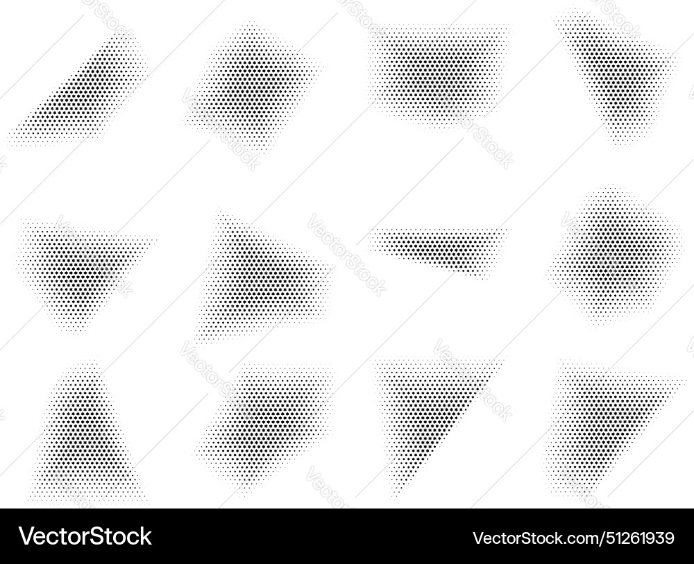 Halftone star pattern reprographic technique vector image