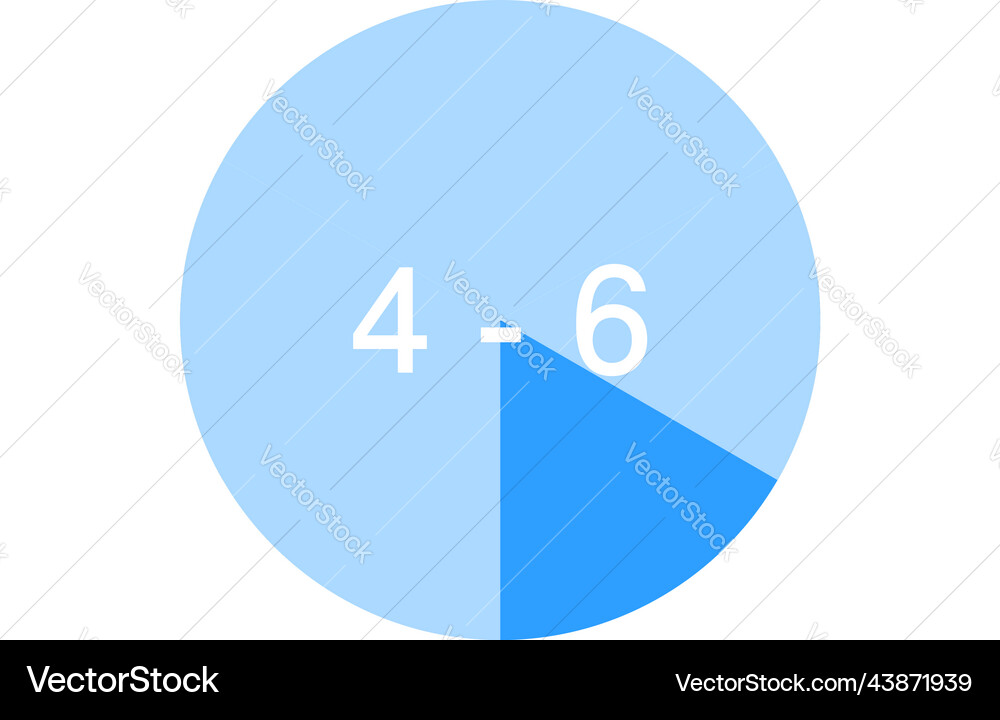 Time zone color-coded icons two hours each Vector Image