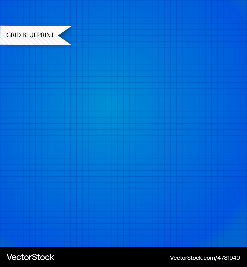 Blueprint abstract background grid Vector Image