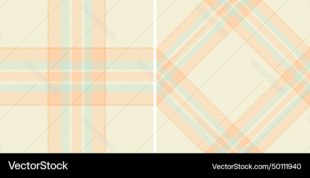 Fabric background of seamless check pattern Fabric background of seamless check pattern vector image