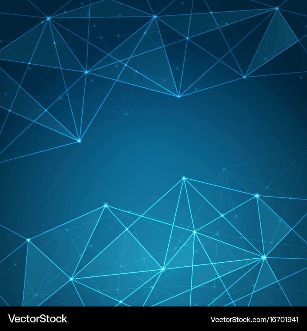 Abstract futuristic shape computer generated vector image