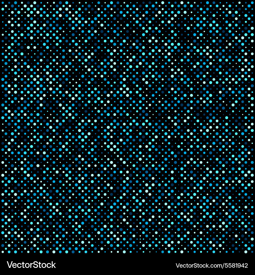 Circles technology pattern background vector image