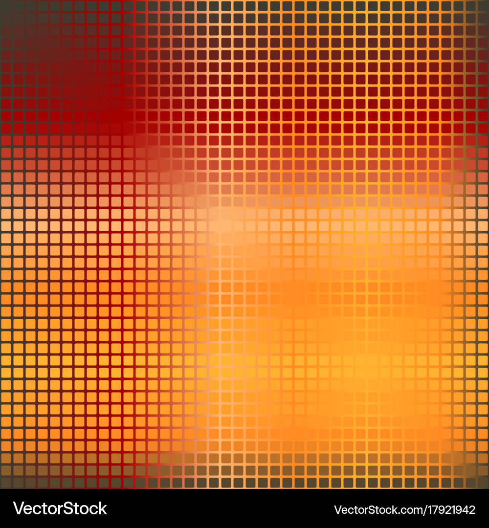 Glowing rounded square pattern seamless vector image