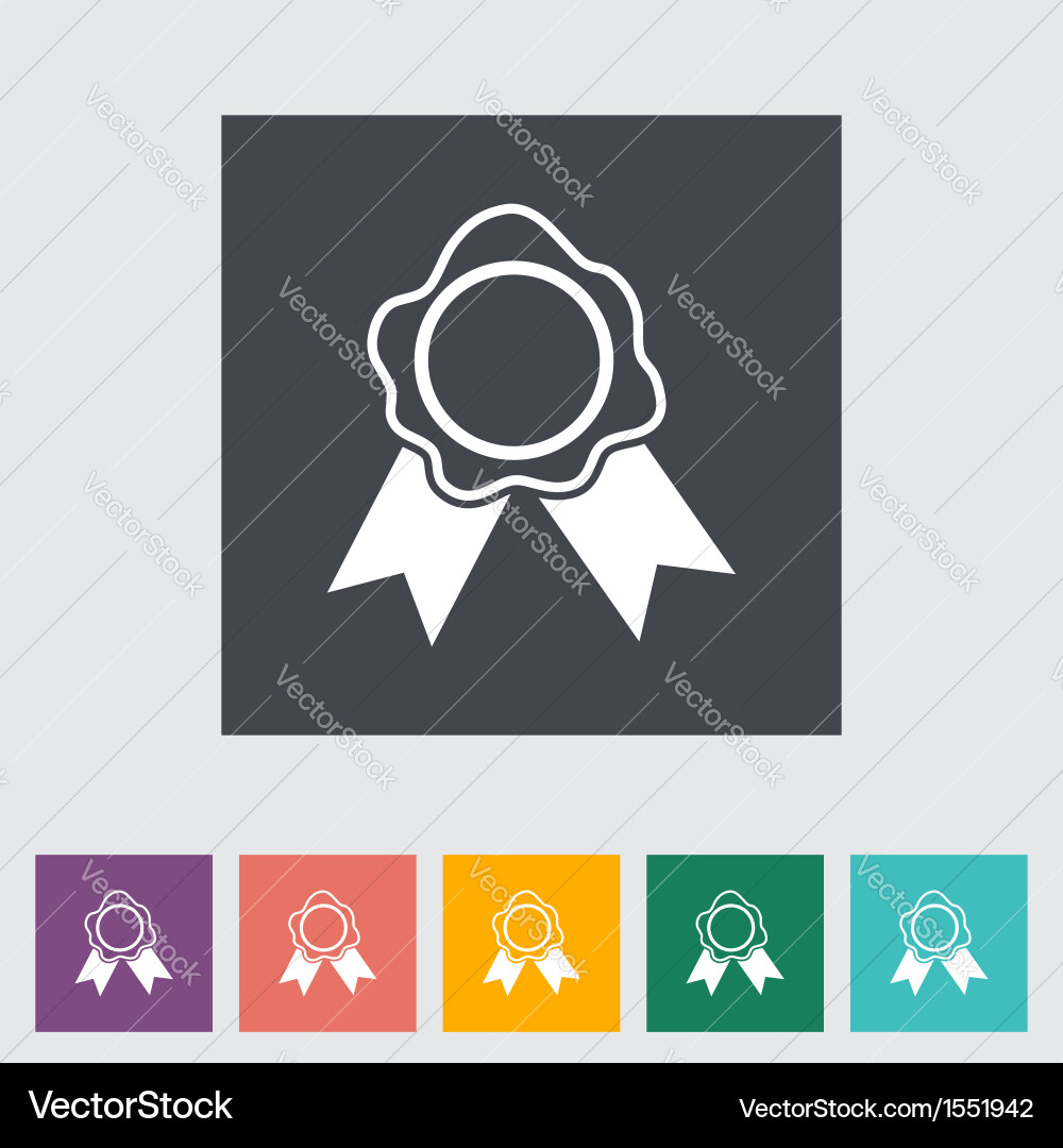Seal Icon Set Vector Image