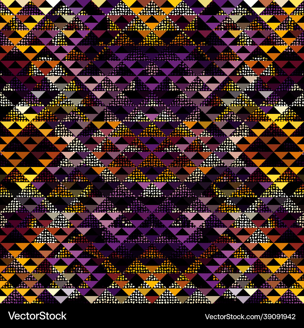Seamless pattern background of a triangles Seamless pattern background of a triangles vector image