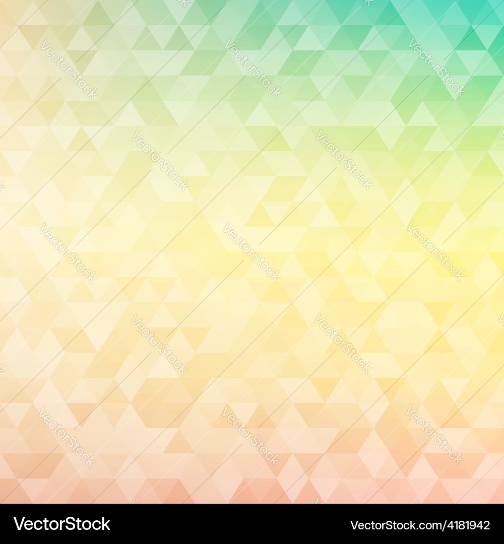Triangle patterned geometric background Vector Image