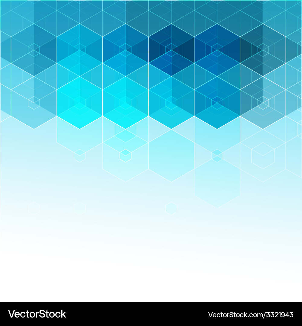 Abstract geometric background with color triangle vector image