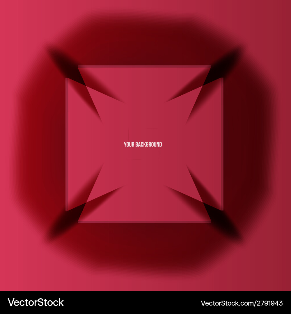 Background abstract fractal shadow design vector image