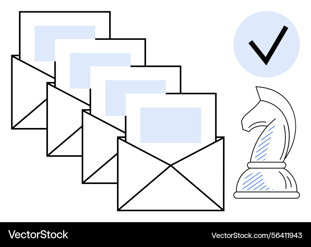 Efficient strategy for bulk communication Efficient strategy for bulk communication vector image