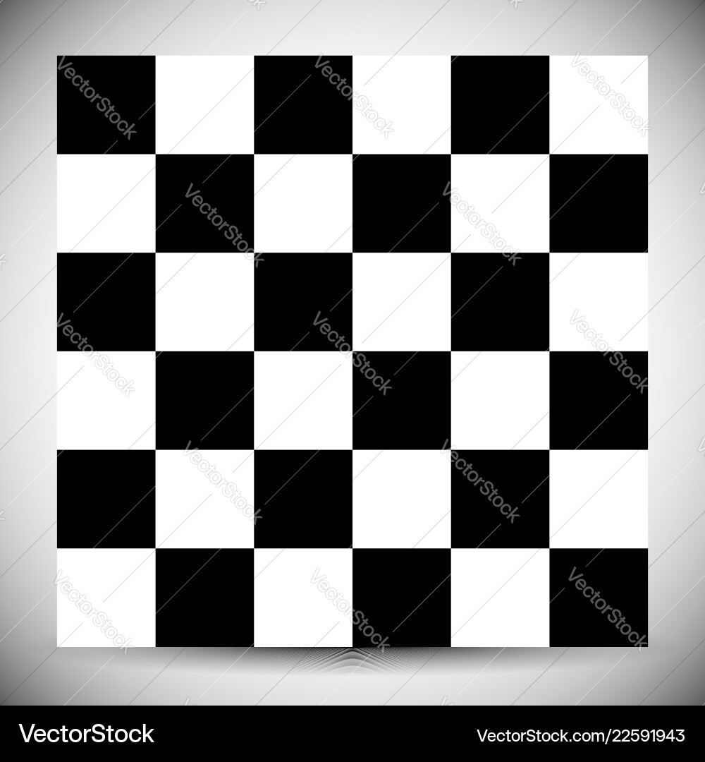 Geometric Checkerboard Pattern vector image