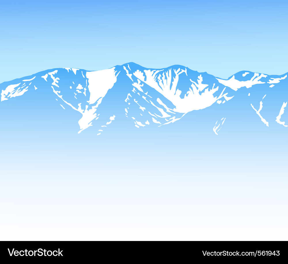 Mountain Landscape (561943) – Royalty-Free Vector | VectorStock
