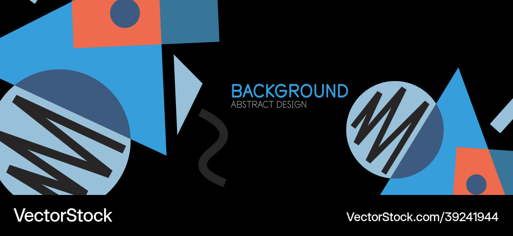 Abstract background blocks lines triangles Abstract background blocks lines triangles vector image