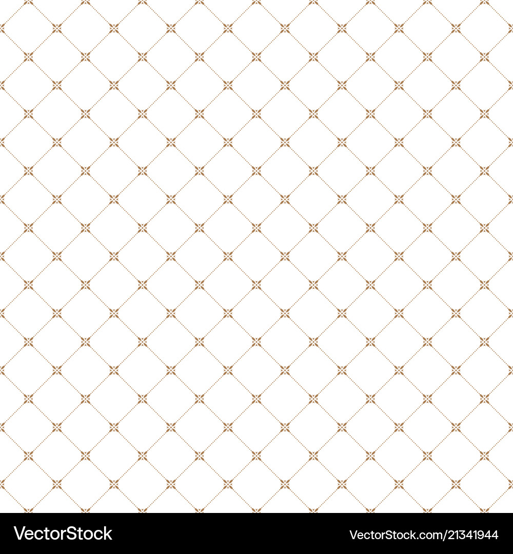 Geometric Diagonal Lattice Pattern vector image