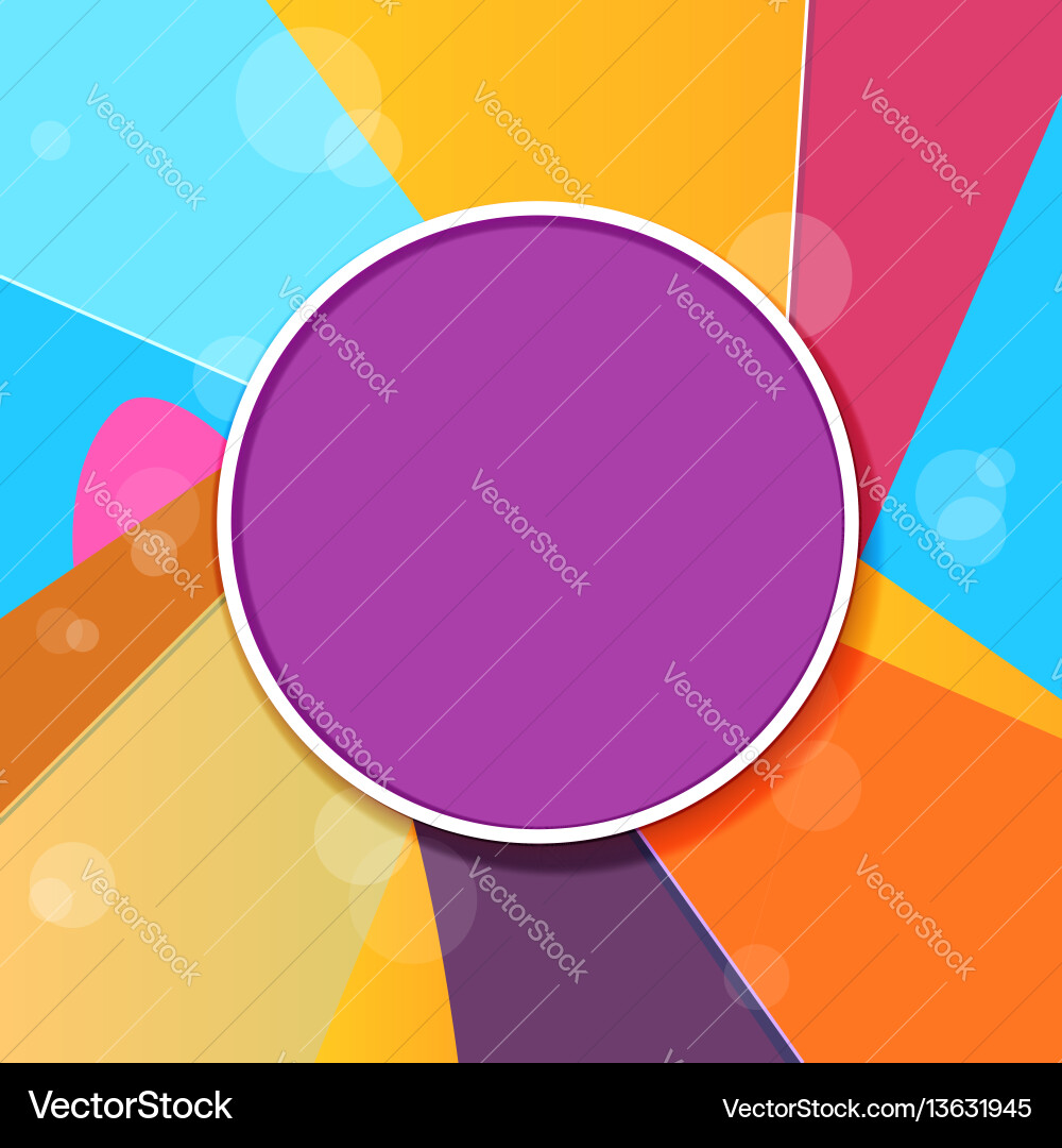 Bright vintage retro background with place Bright vintage retro background with place vector image