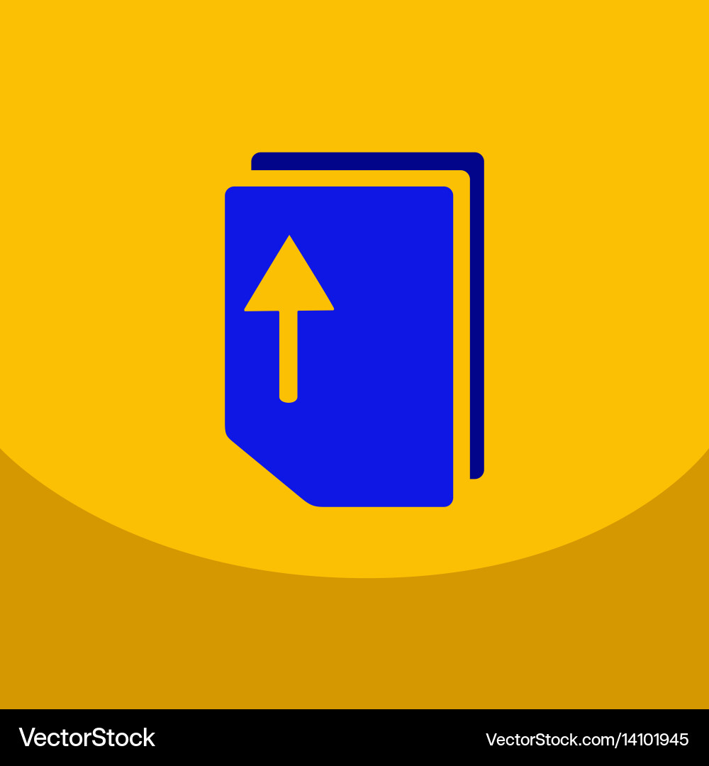 Flat style blank realistic notepad notebook vector image